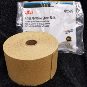 3M Skitit Gold Abrasive Sheet Rolls – P80