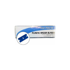 Plastic Razor Blades 100 Pack